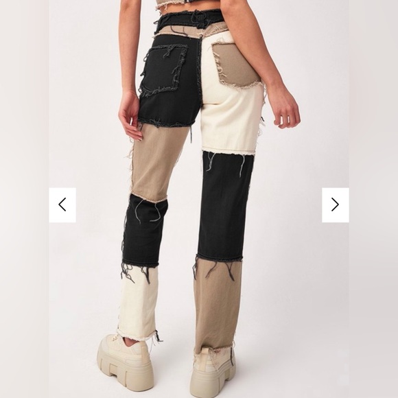 NWT Patchwork Boyfriend Jean (27-28/Small) - Picture 2 of 8